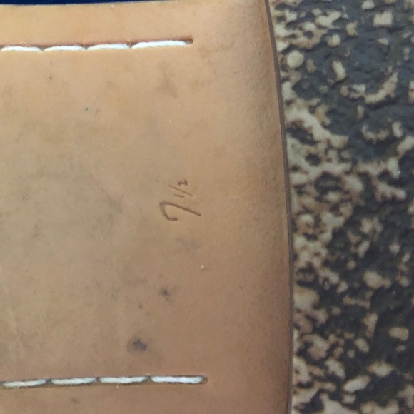 Sam Edelman snake embossed leather gladiator flat sandal - Picture 5 of 7